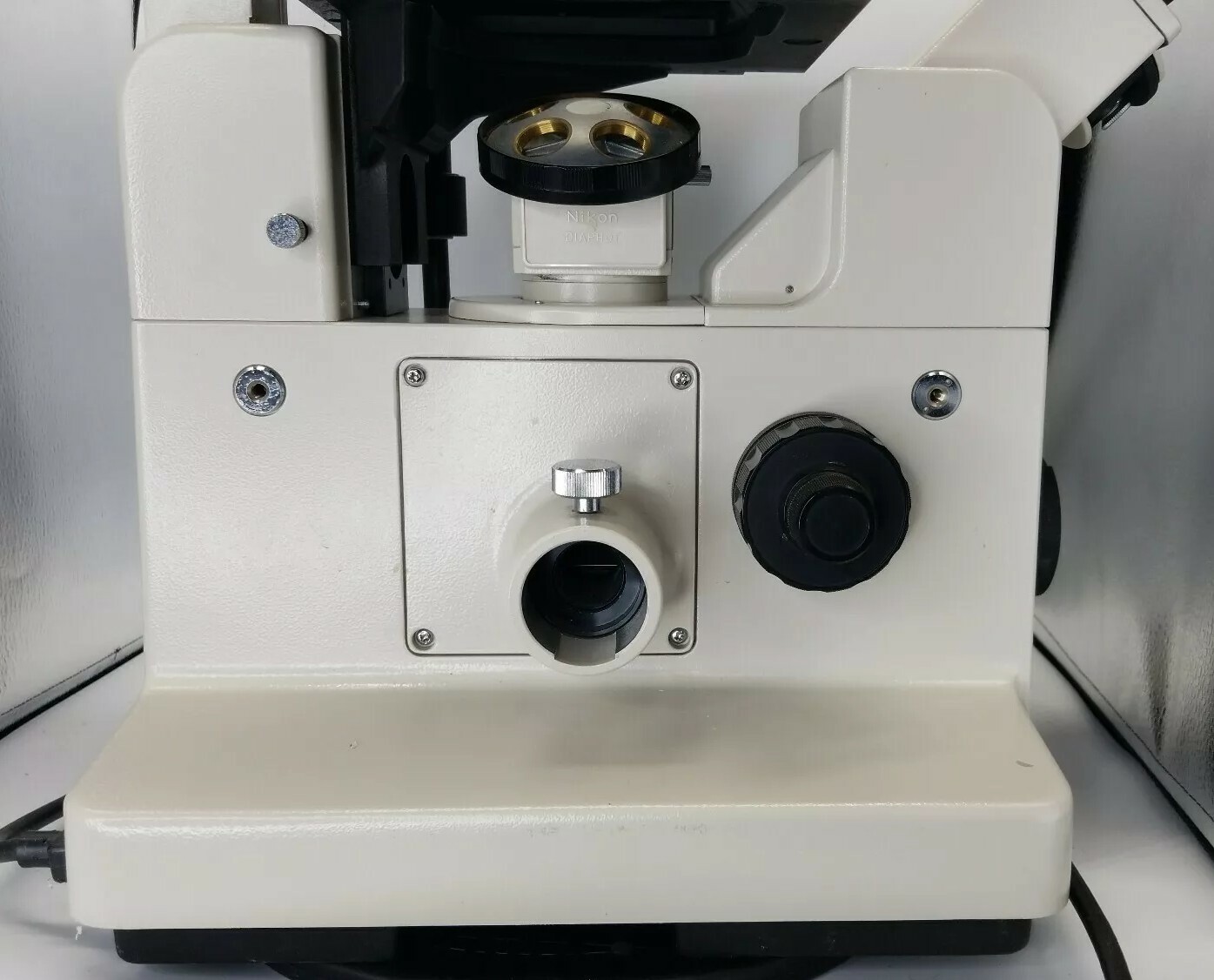 Nikon Diaphot Inverted Phase Contrast-2 ELWD 0.3 Microscope 803450