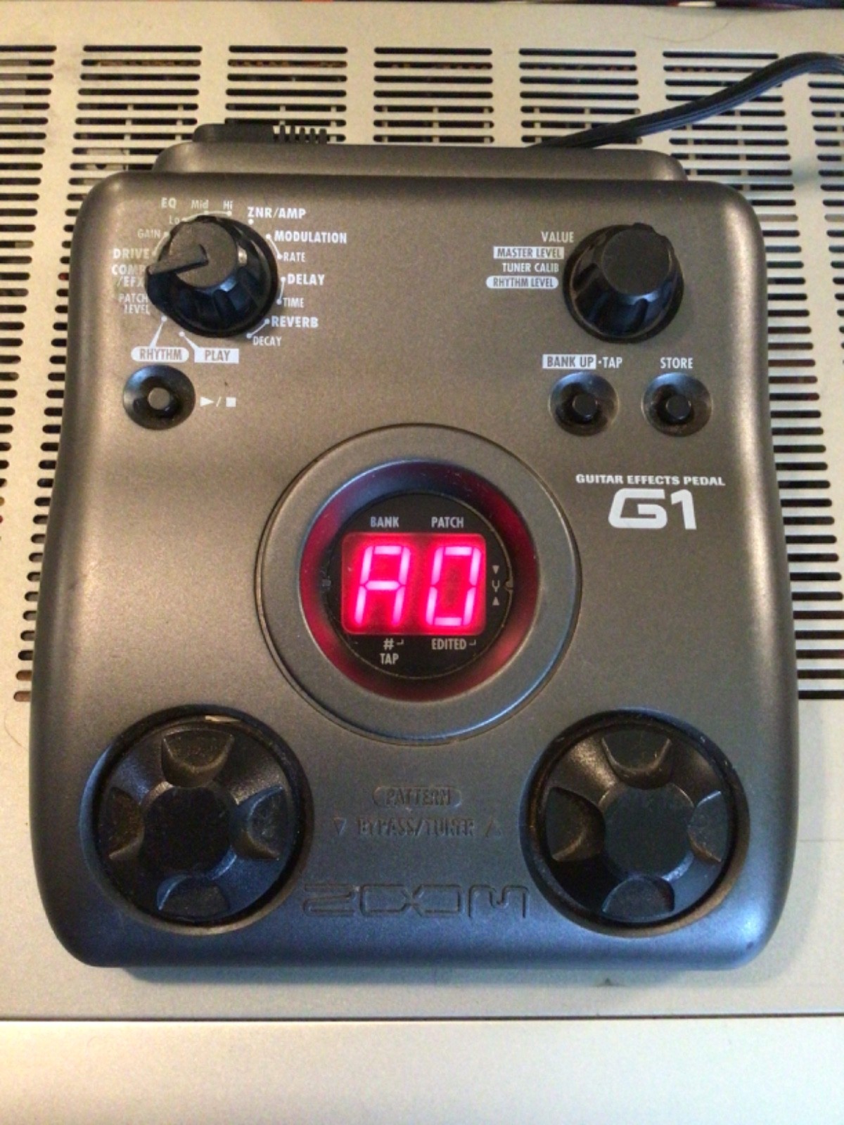 Zoom G1 Guitar Effects Pedal Tested & Working