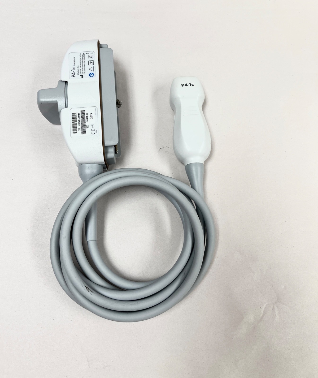 Zonare P4-1C Transducer Probe *2015 Year