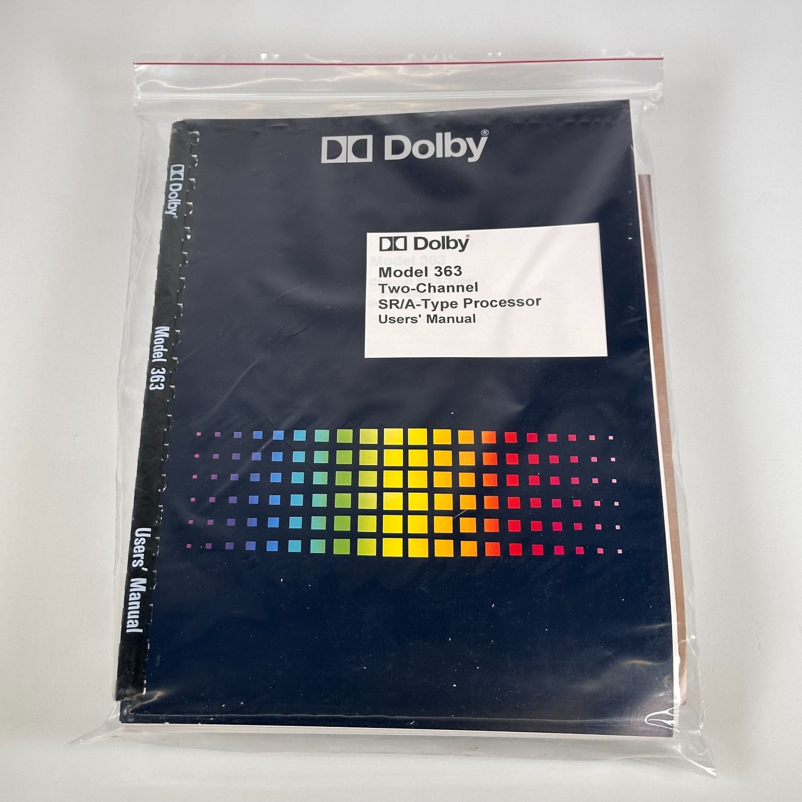 (New) Dolby 363 Two Channel SR/A-Type Processor w/ Cat Cards Box & Manual