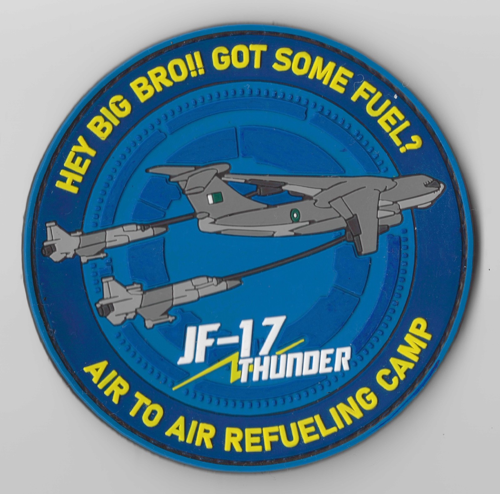 Pakistan Air Force Patch JF-17 Thunder Air to Air Refueling PAF  Ilyushin Il