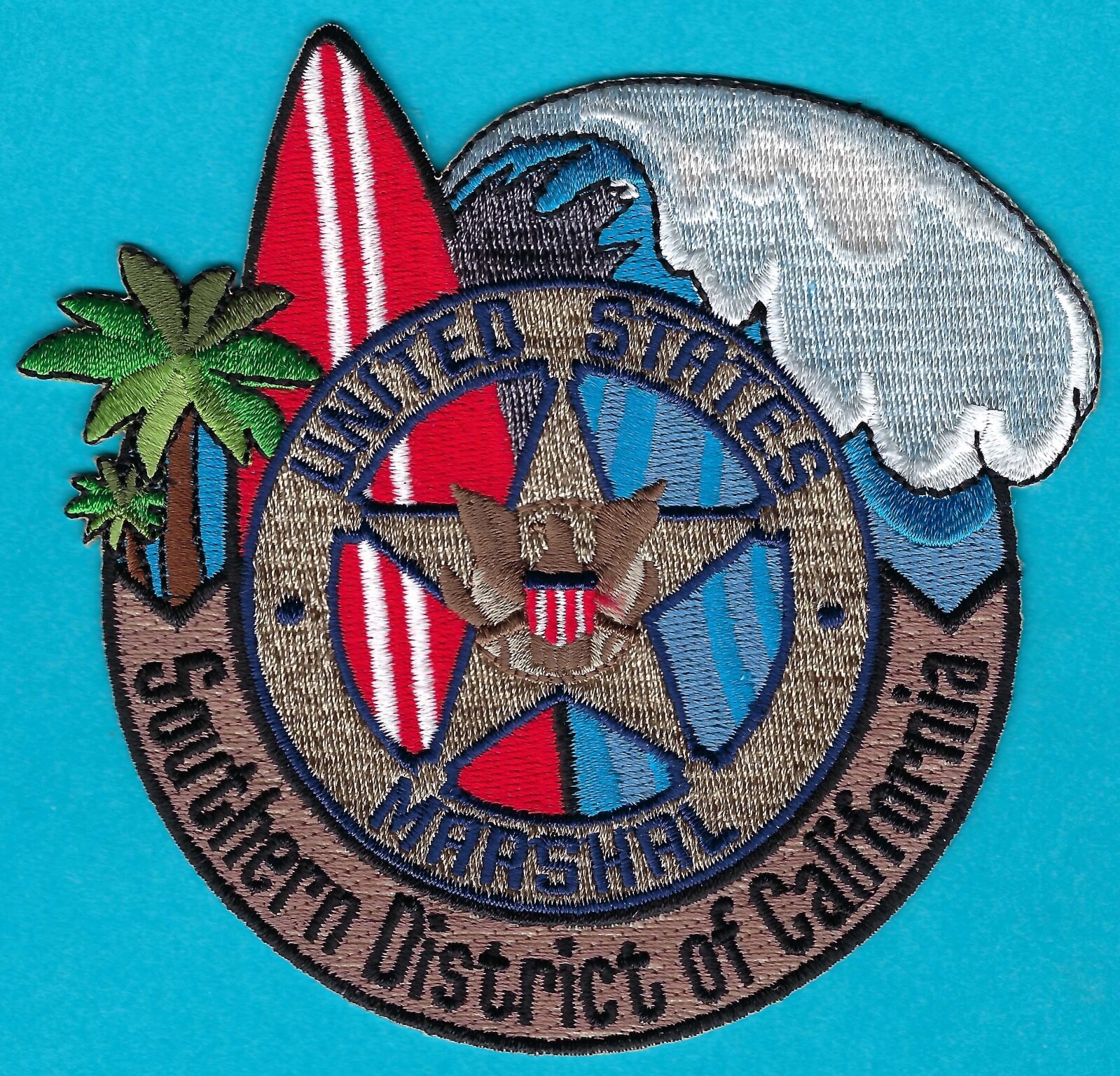 U. S. MARSHAL SERVICE CALIFORNIA SOUTHERN DISTRICT PATCH