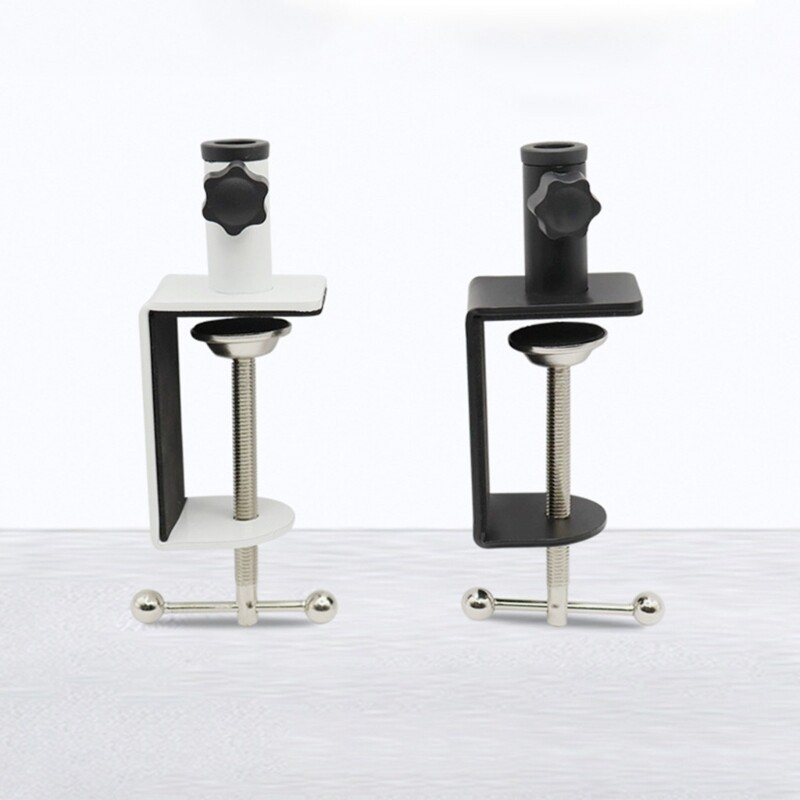 Professional Table Mount Clamp Arm Stand with Adjustable Screw Anti-scratch Pad