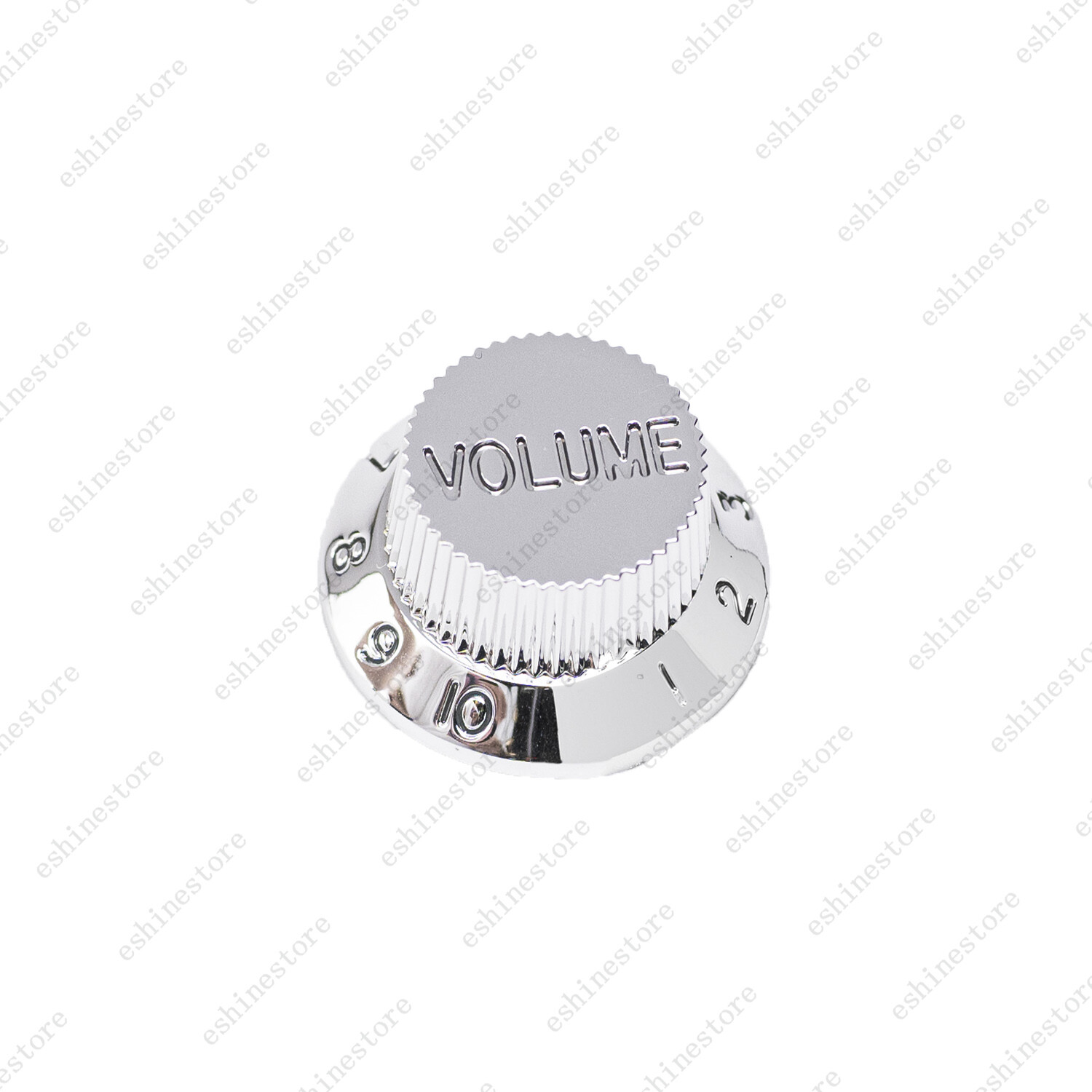 Chrome Silver ST Style Electric Guitar Knobs Volume Tone Knobs for Stratocaster
