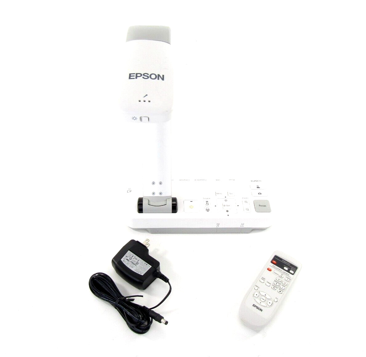 Epson ELPDC11 Document Camera Projector w/ Remote Control & AC Adapter