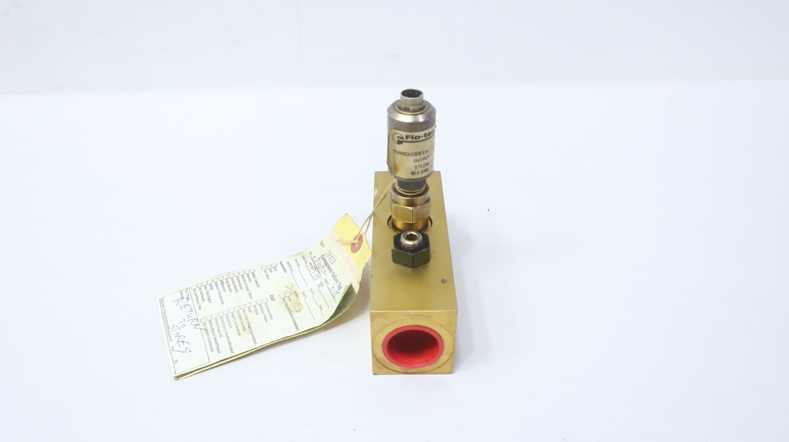 Flo-tech F6206 Turbine Flow Sensor 4-80gpm 5800psi