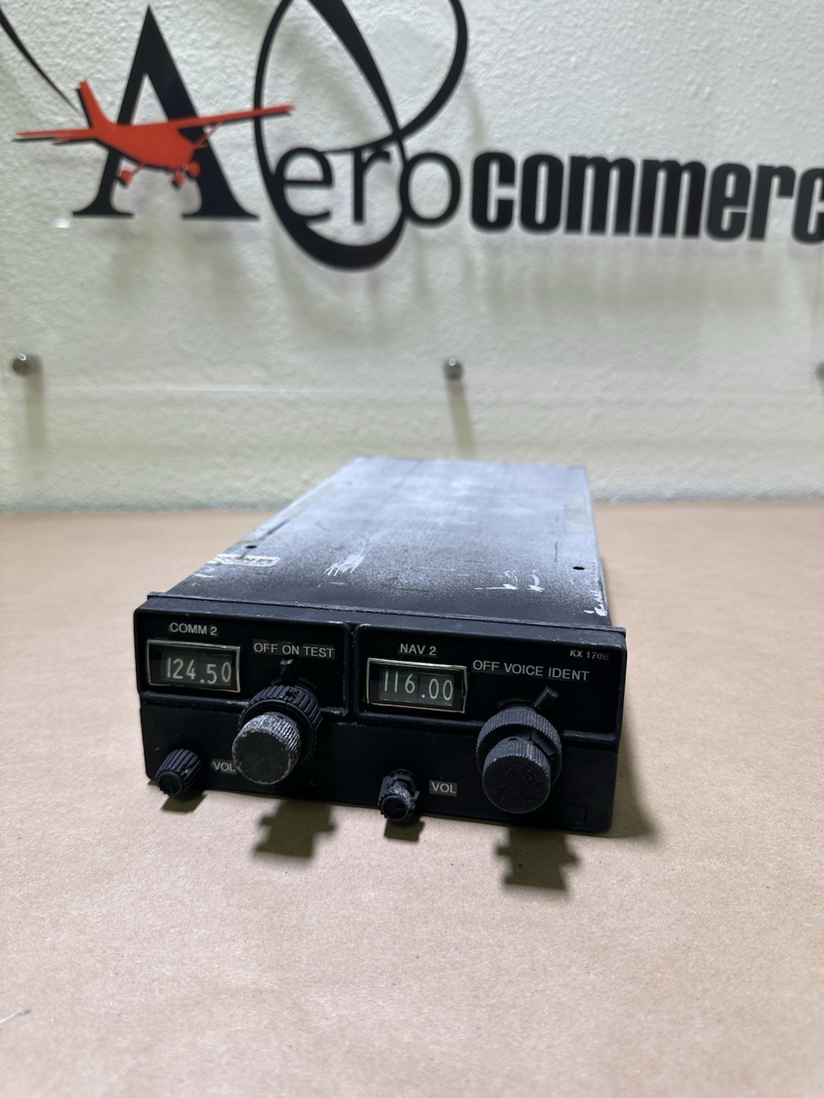 King KX170B NAV/COMM Radio 14V 069-1020-00 (9004)