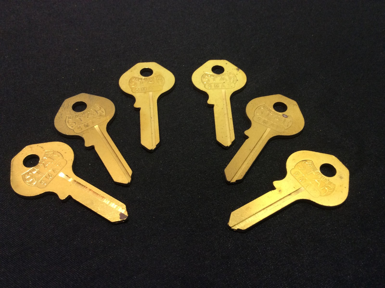 Master Lock by Star M12 Key Blanks, Set of 6- Locksmith