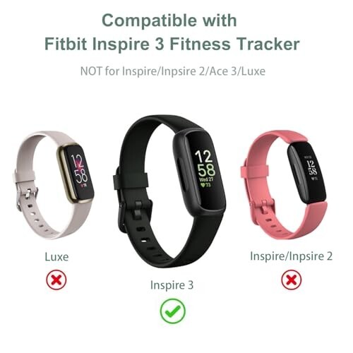 Charger Cable Replacement for Fitbit Inspire 3 (1/2 Pack/3.3Ft)
