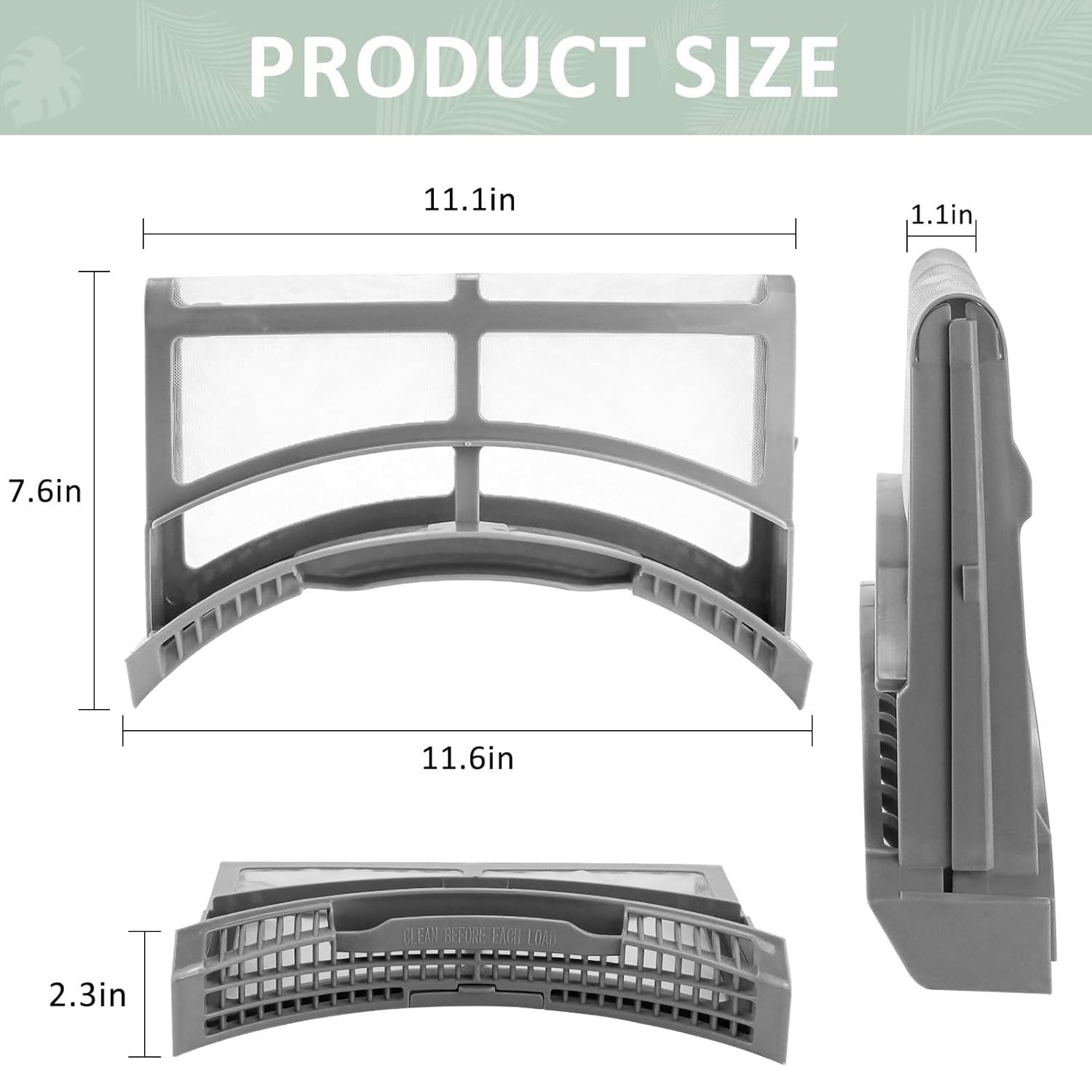 DC61-02595A Dryer Lint Trap Filter Replacement for Samsung Dryer