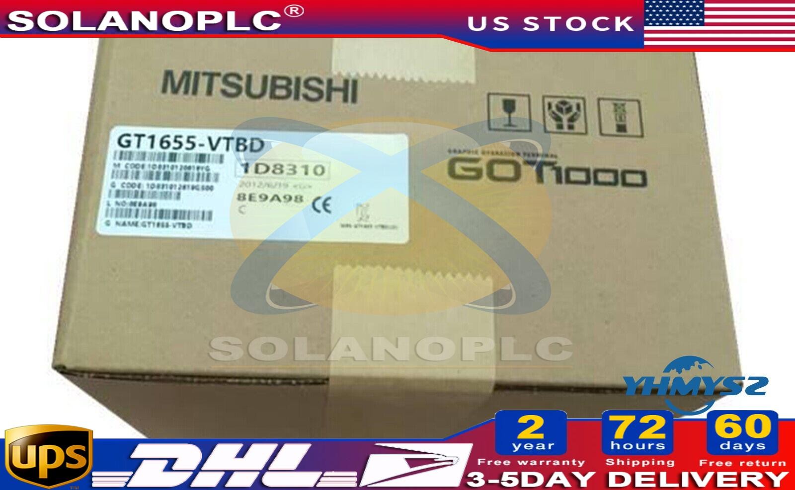 NEW Mitsubishi GT1655-VTBD HMI Touch Screen #