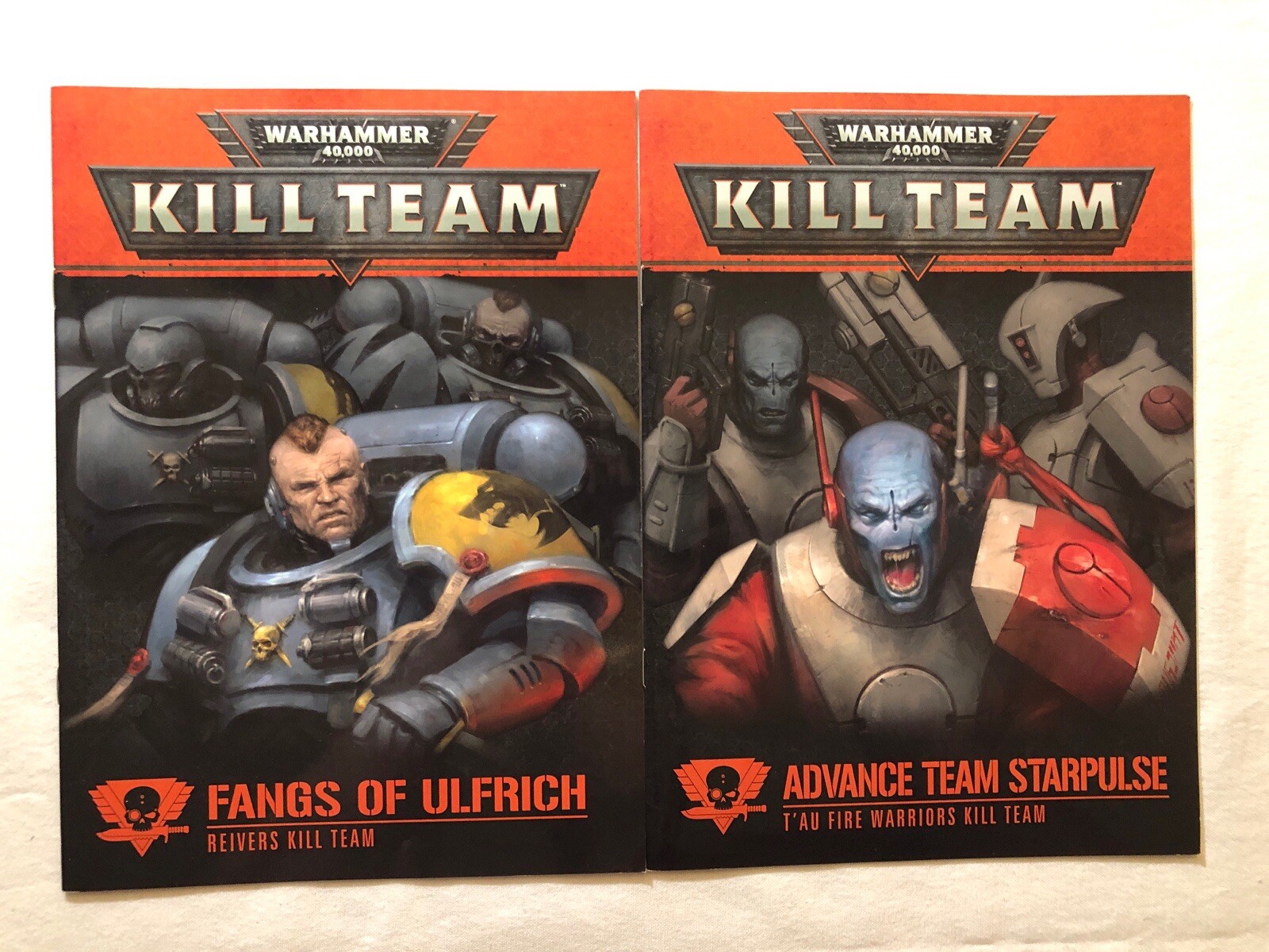 Warhammer 40K Kill Team Lot of 2 Role Playing Game Books