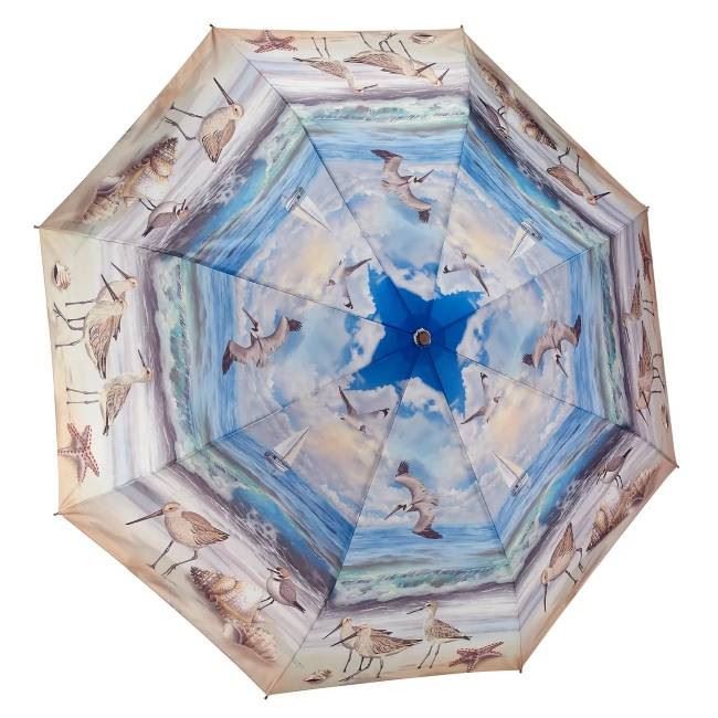 Galleria Beach Scene Folding Umbrella