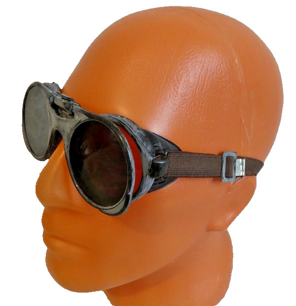 Protective Goggles Safety Glasses Soviet Russian Industrial USSR Made Original