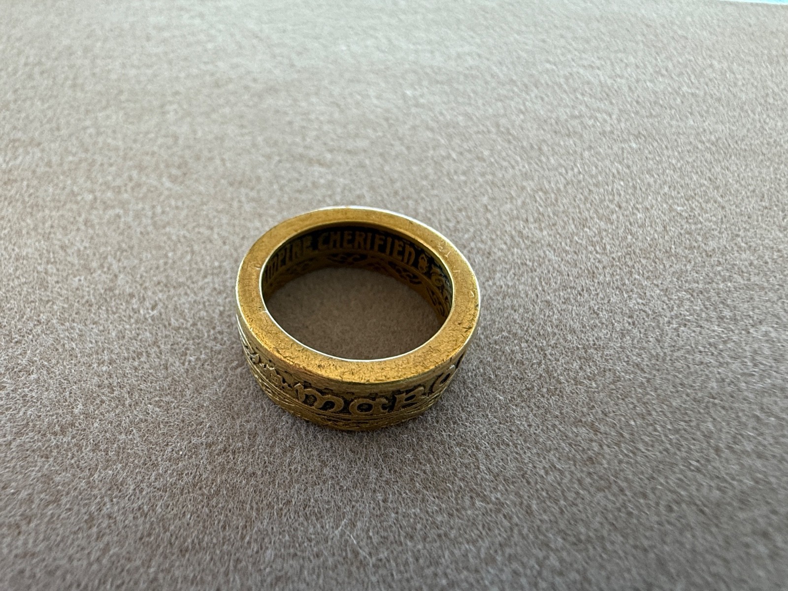 Moroccan Coin Ring from 1952