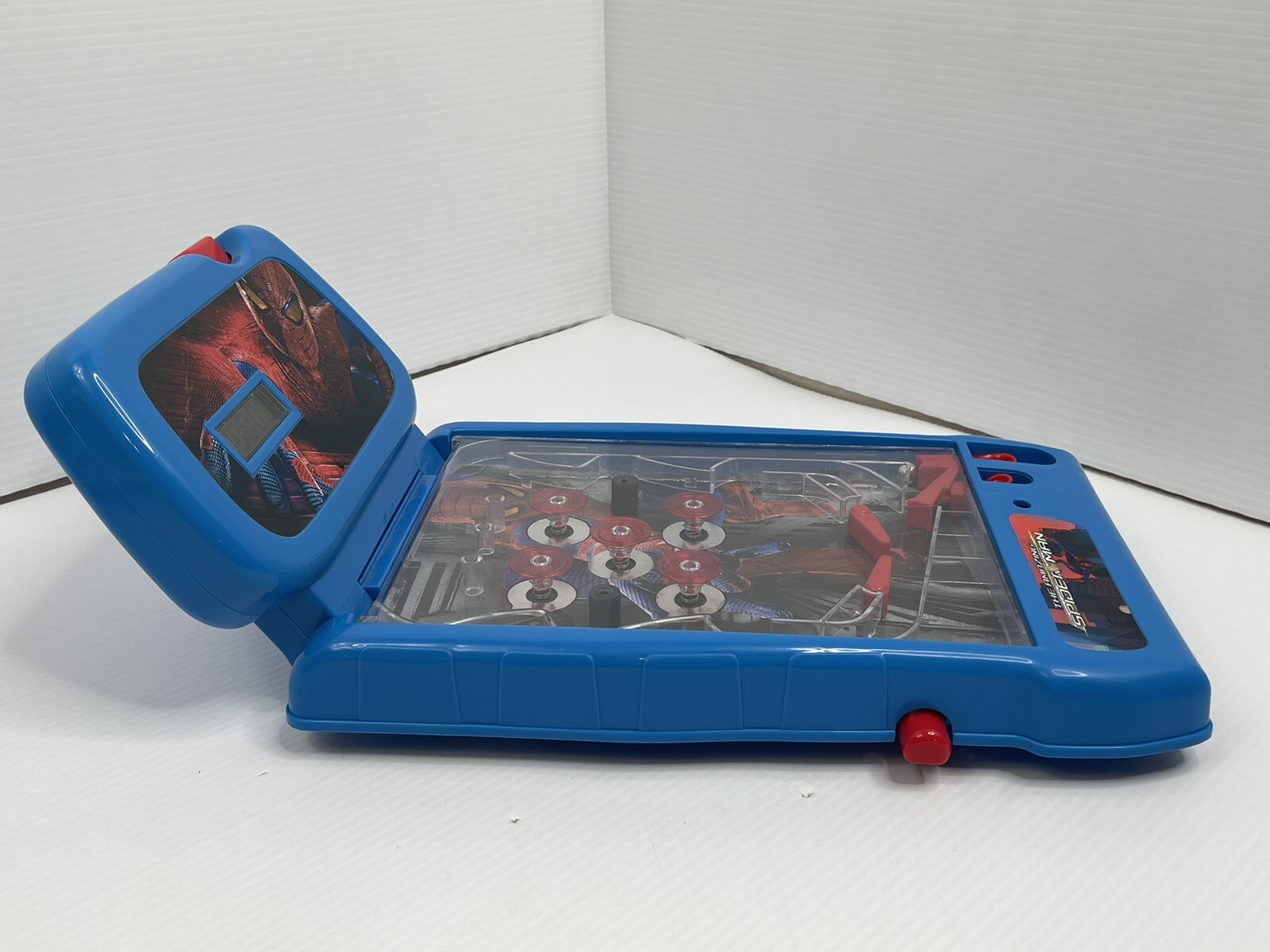 Marvel Comics The Amazing Spider Man Electronic Tabletop Pinball Game 2012 *READ