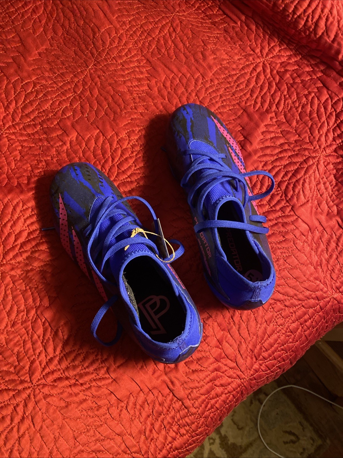 Adidas  Predator Accuracy P H03773 Lucid Blue Magenta Kids Size 5,5