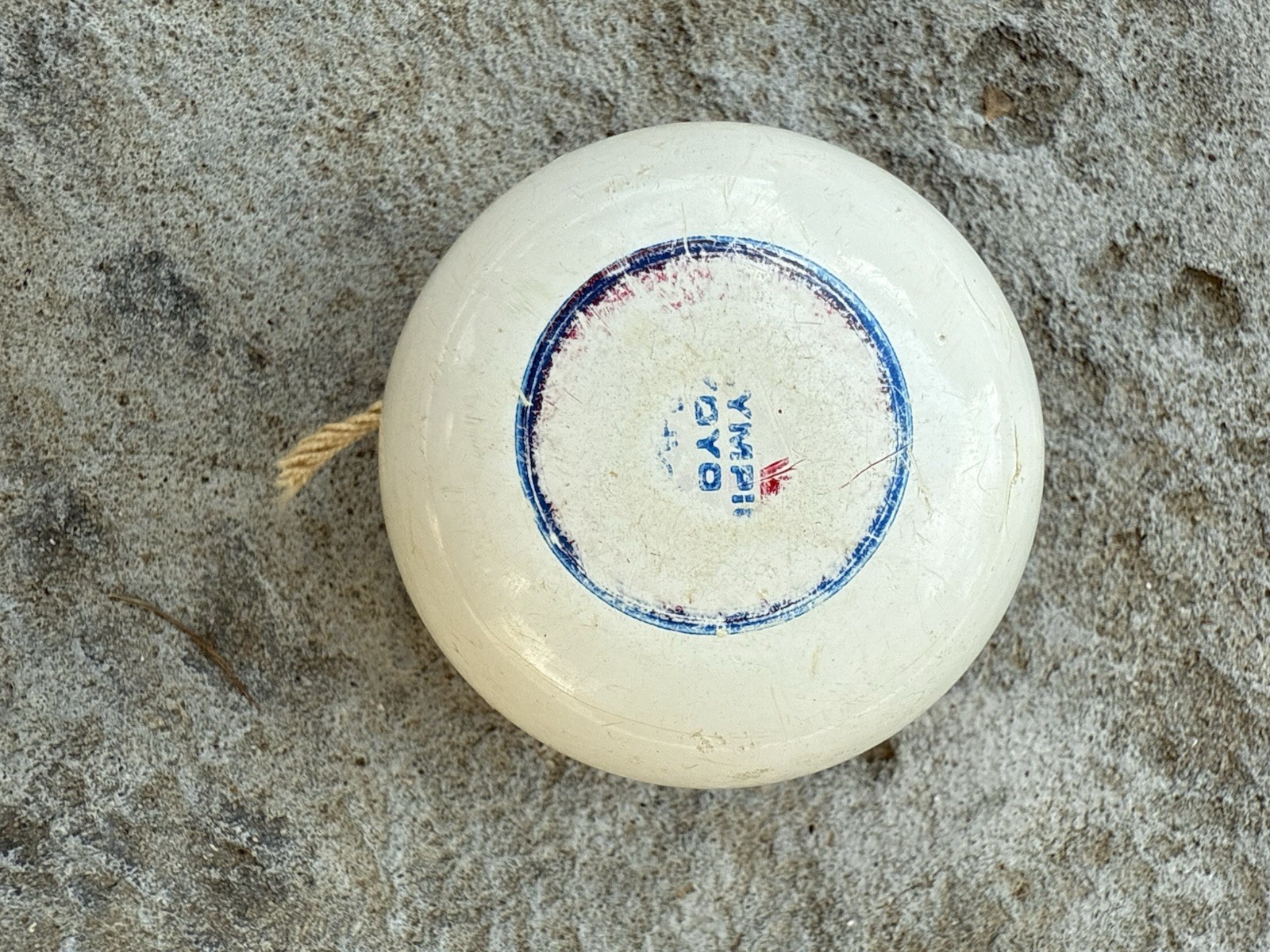 Vintage Olympic Yo-yo Red and White Festival Collectible