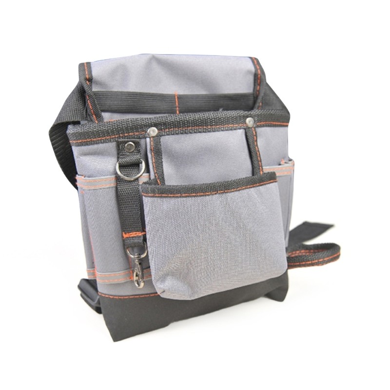 Tool Bag Canvas Cloth Tool Storage Organizer with Multiple Compartments
