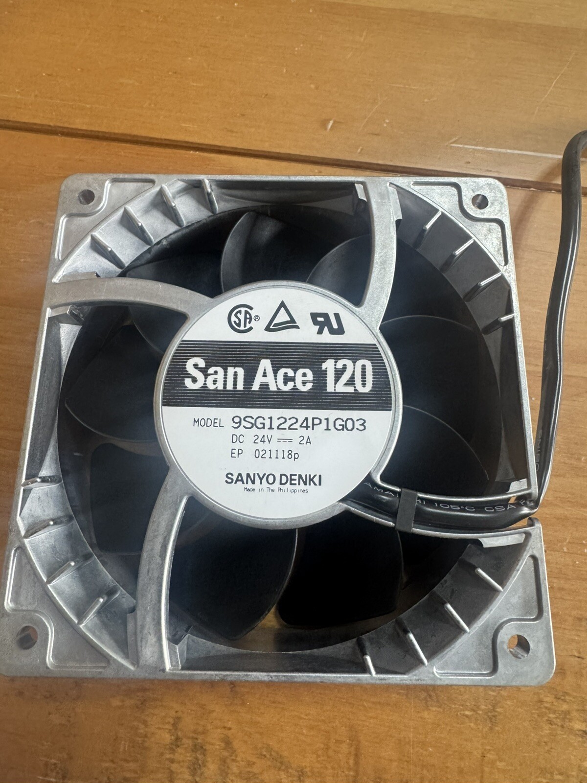Lot of 20 SANYO DENKI San Ace 120 9SG1224P1G03 120mm 24V DC Brushless Fans 260 C