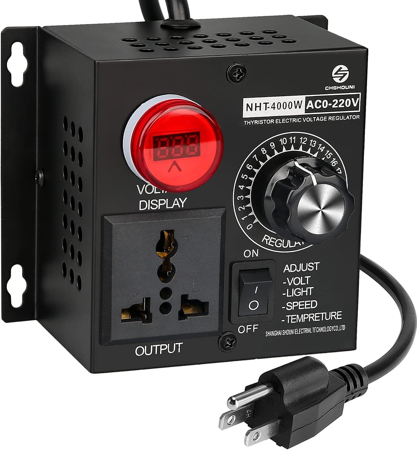 Heavy-Duty 4000W SCR Controller for Electric Motor