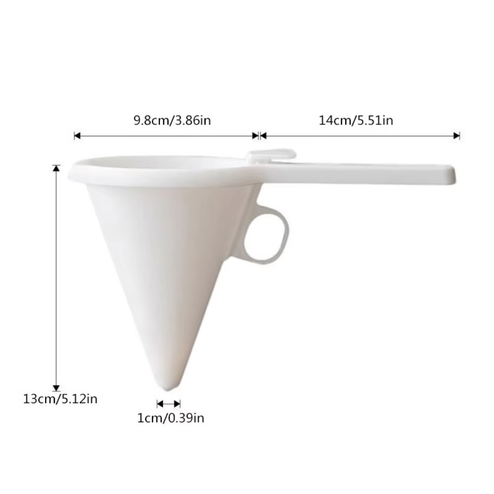 Handheld Batter Dispenser Adjustable Baking Funnel Pancake Cupcake Tool