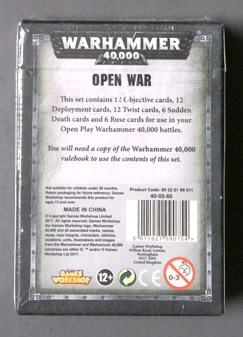 WARHAMMER 40,000 OPEN WAR - Sealed - Games Workshop 2017