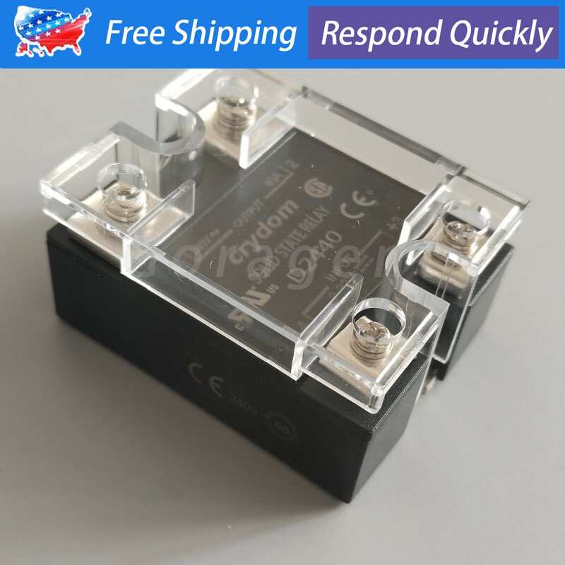 New Solid State Relay Module Supply 3-32V 40A 240V For Crydom D2440 US Stock