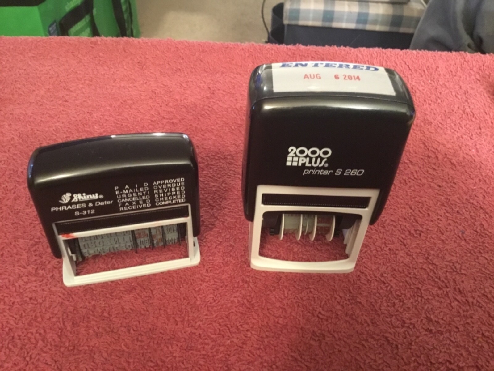 Filing System Stamps