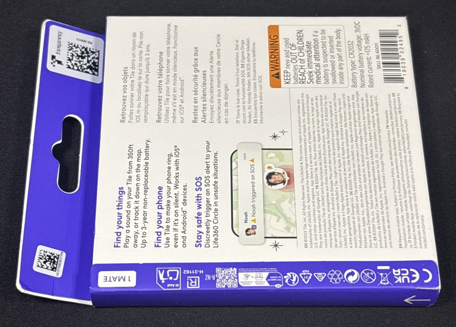 Tile by Life 360 - Key tag locator - NIB