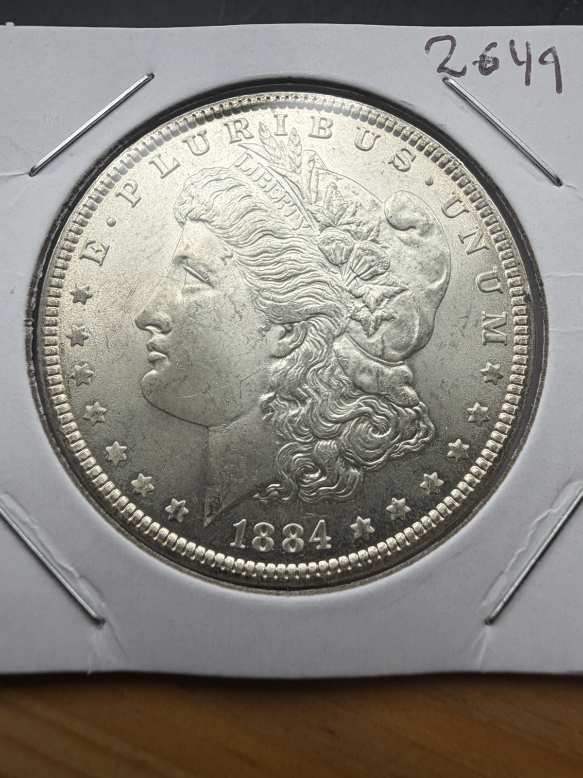 1884 Morgan Dollar - BU - As Shown! (#2649)