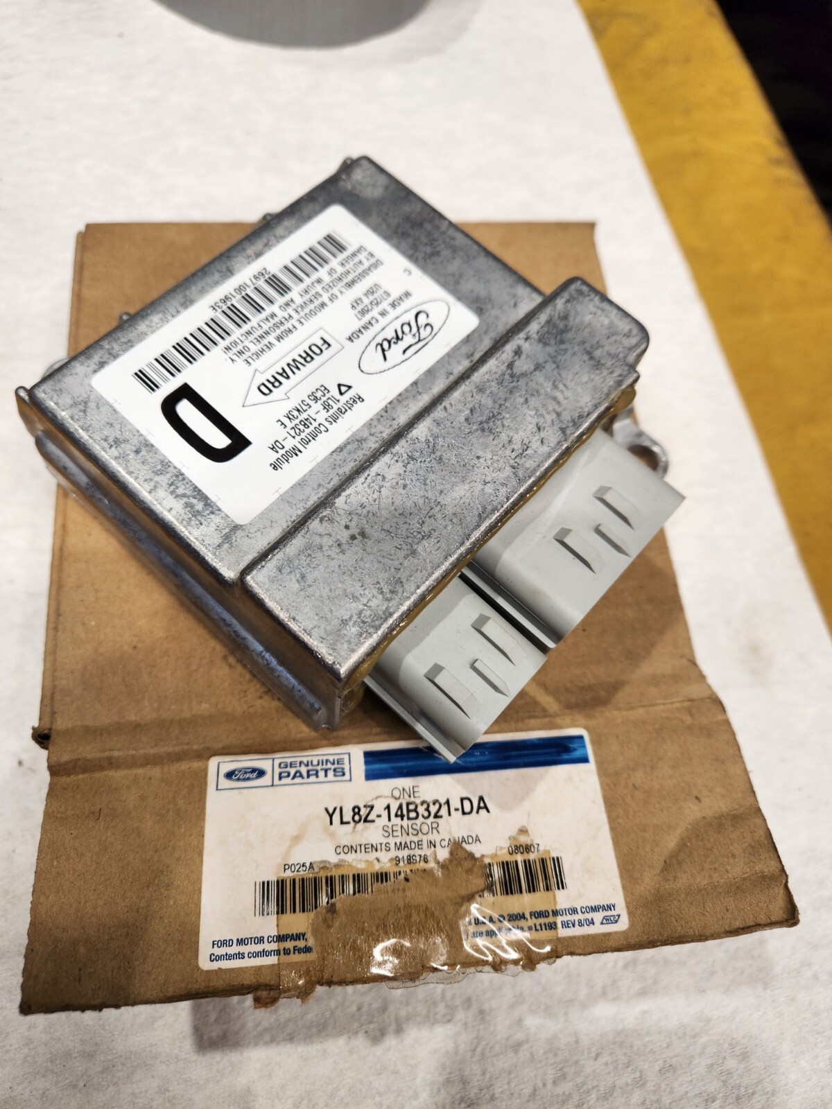 SDM Module - Ford YL87-14B321-DA