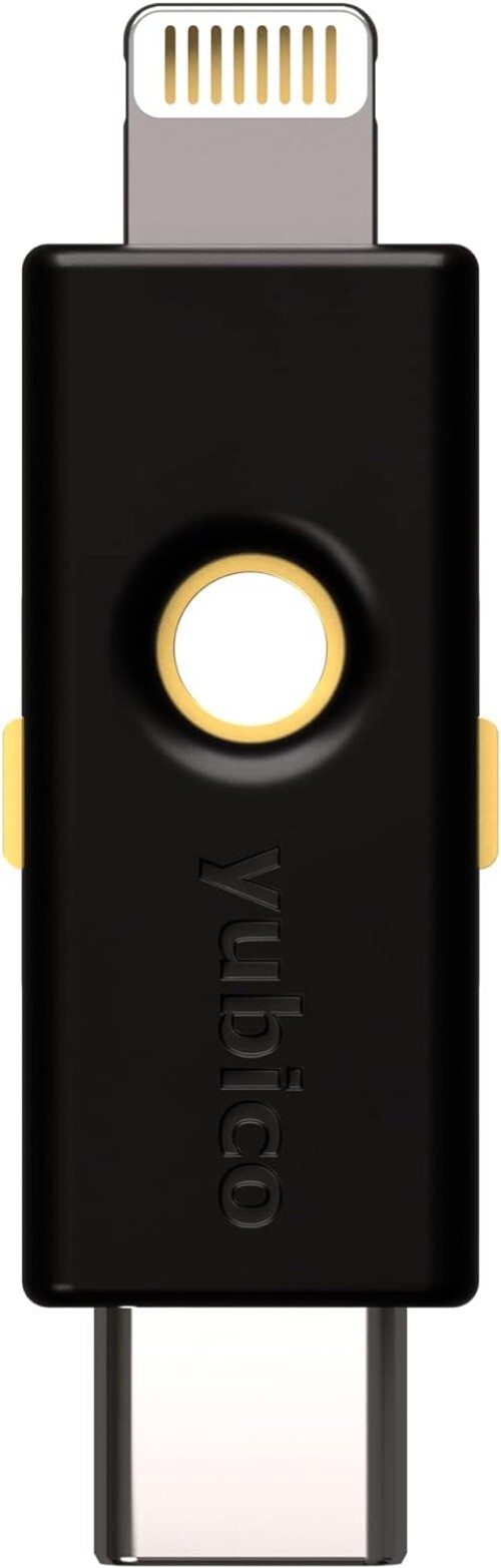 YubiKey 5Ci - Two-Factor authentication Security Key for Android/PC/iPhone, D...