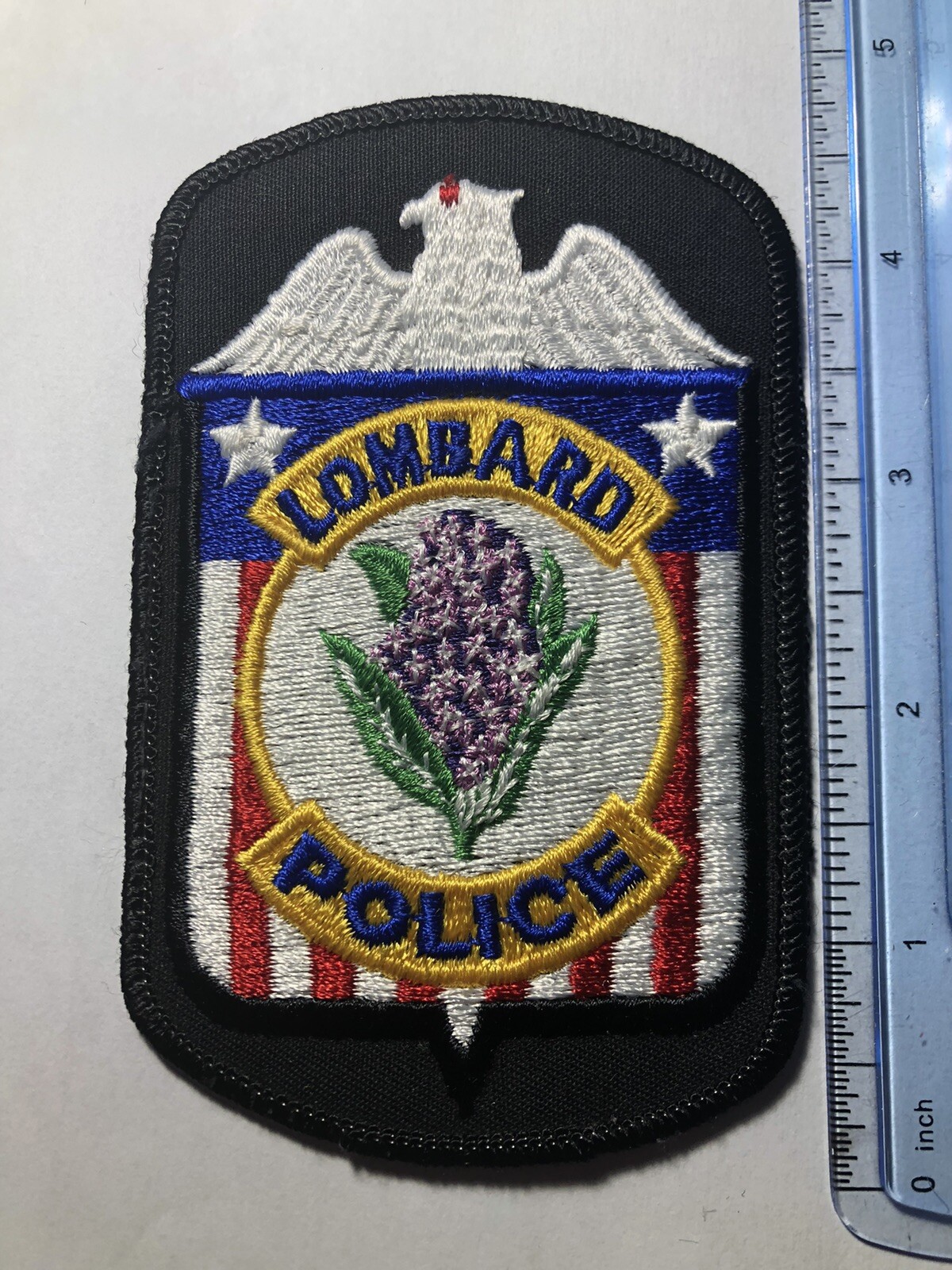 Lombard Illinois Police Patch