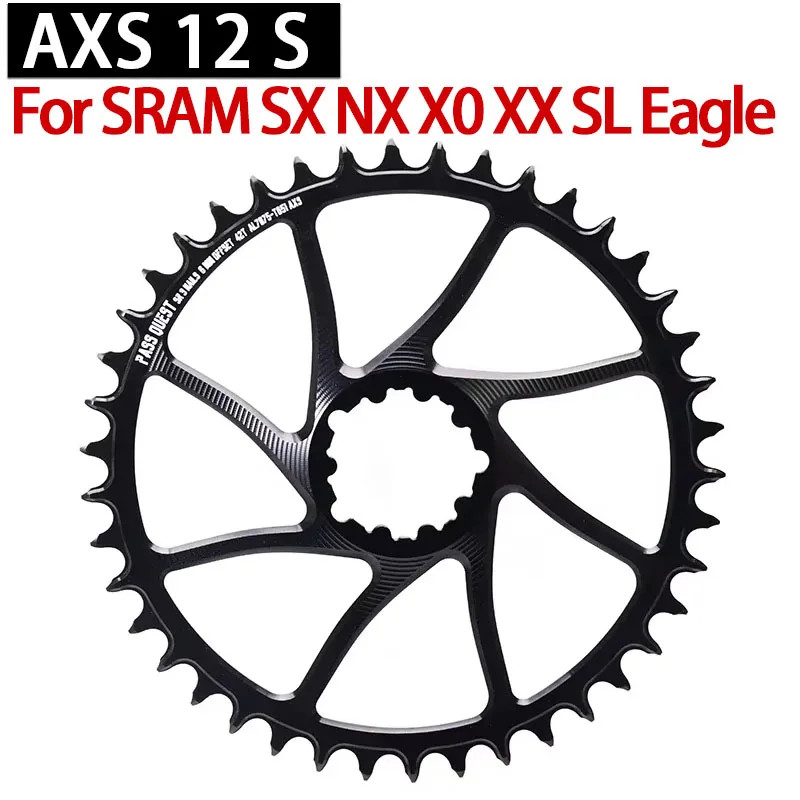 6mm Offest Direct Mount Bicycle Chainring Narrow Wide Teeth Chainwheel