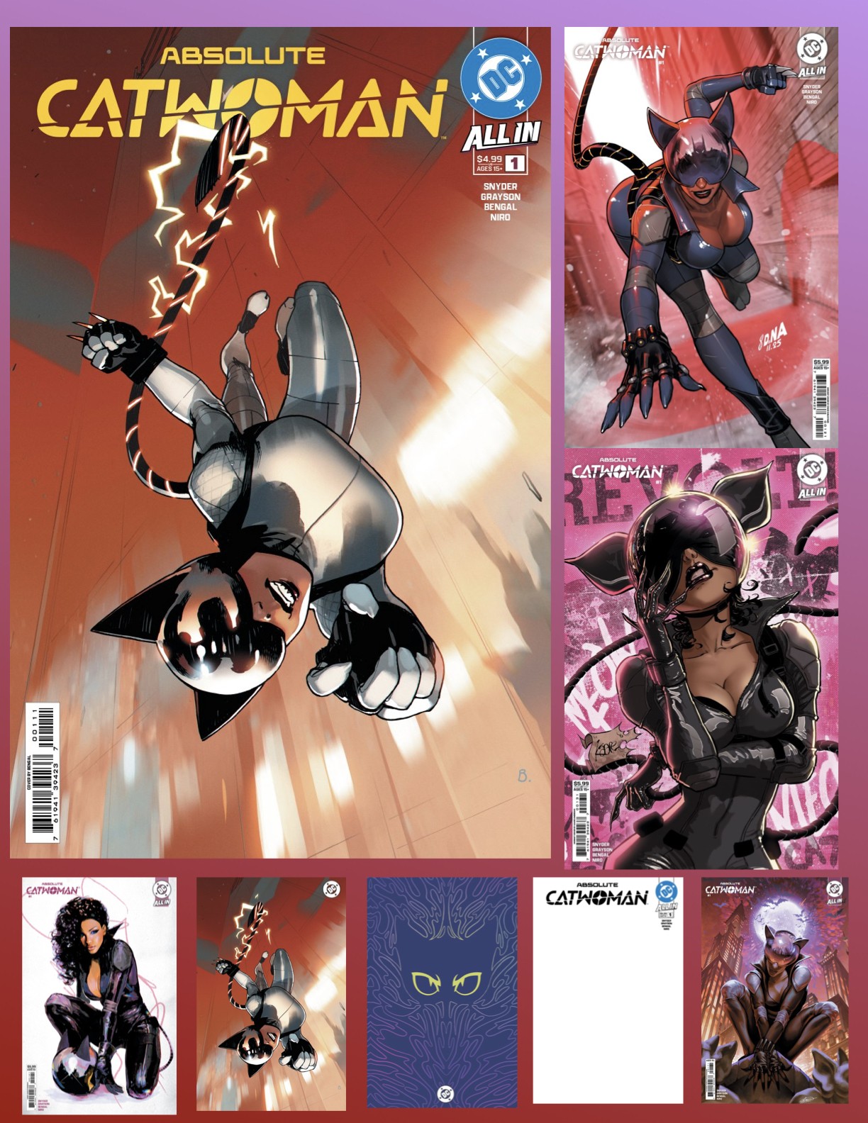 Absolute Catwoman #1 - Pick Your Cover