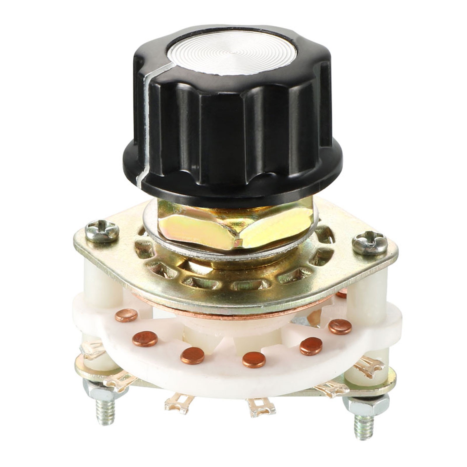 Band Selector Rotary Switch 1P6T 1 Pole 6 Throw 1 Deck