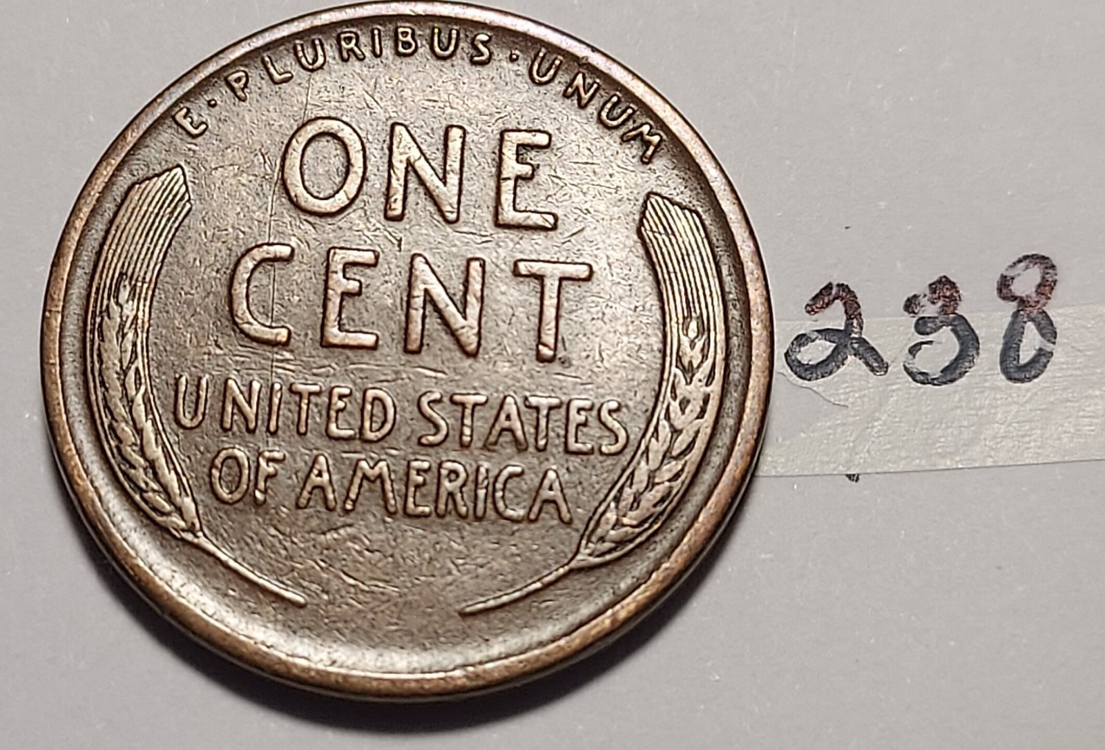 1928-D Lincoln Wheat Cent Extremely Fine #238