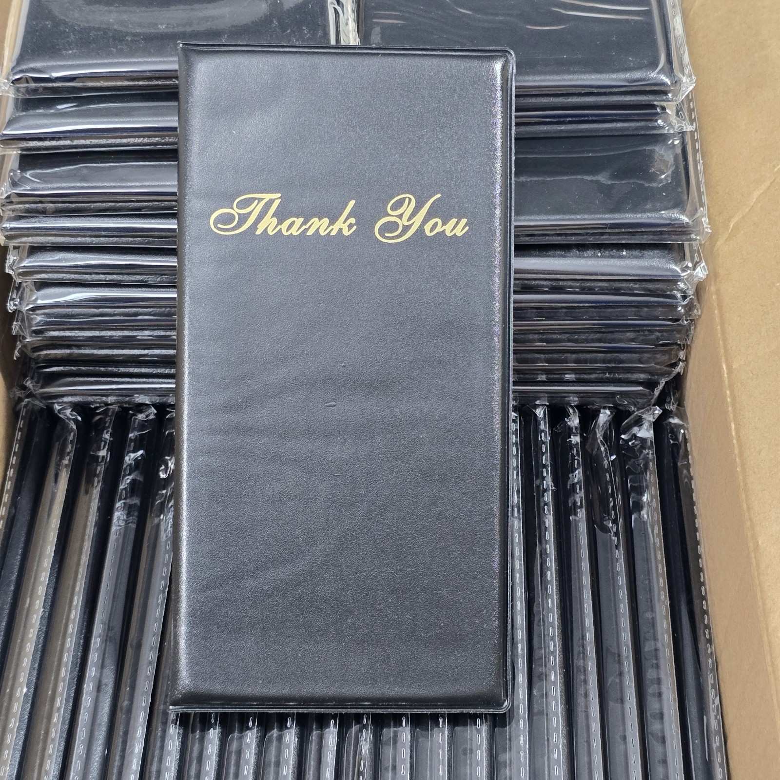 60pack Check Presenters for Restaurants Check Presenters Check Card HolderBlack