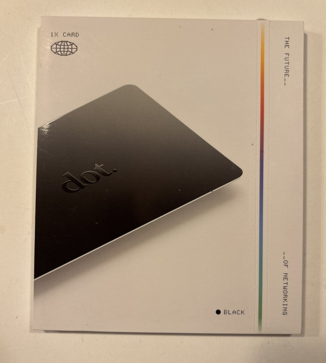 dot. Card - Digital Business Card - Tap to Share with iPhone & Android (Black)
