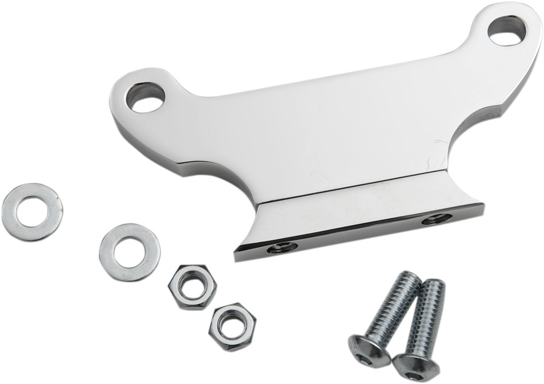 LA Choppers LA-7390-01 Chrome T-Bar Gauge Mount for 1.25" Diameter Bars