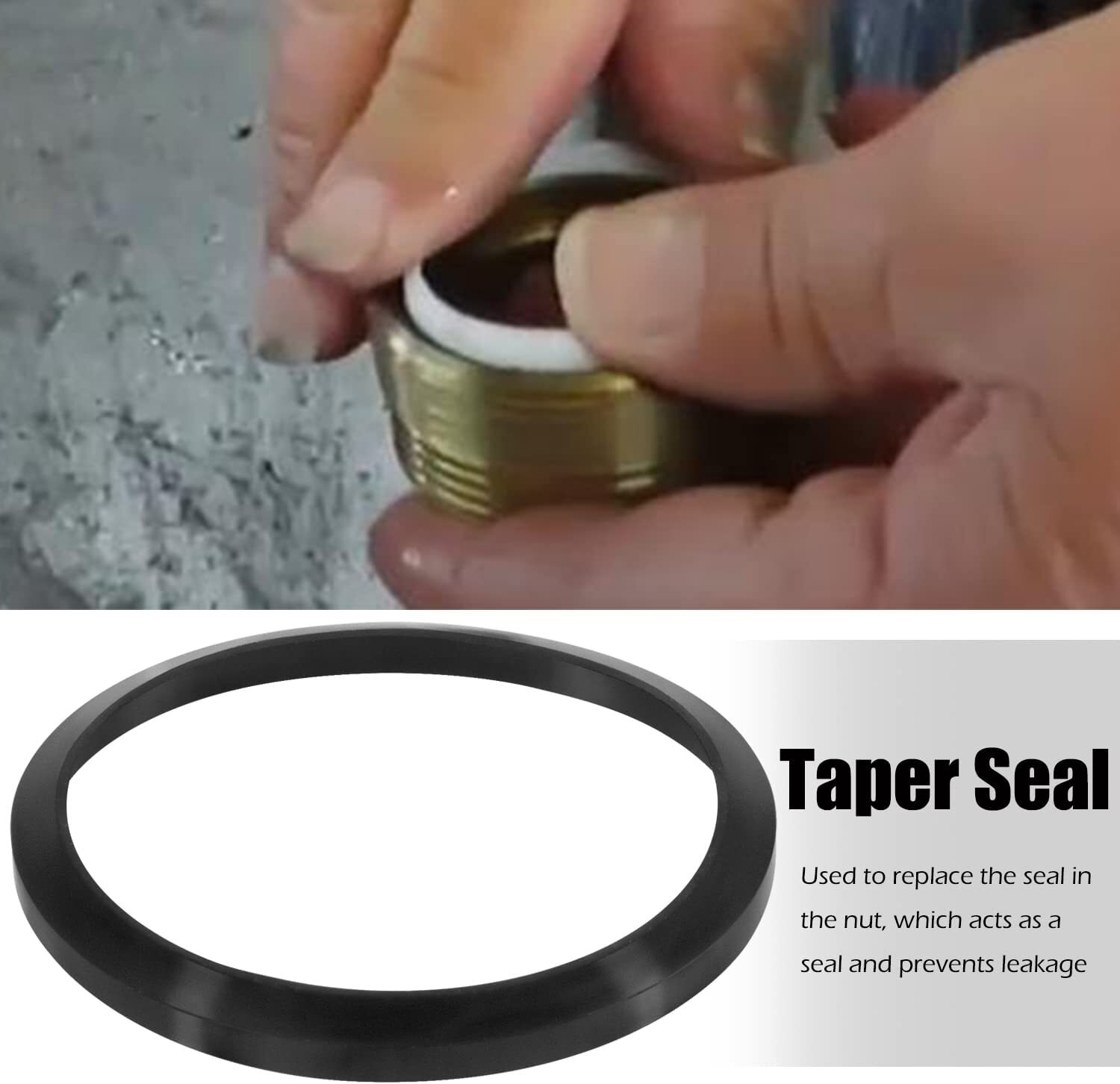 Ram/Cylinder Seal Kit Replacement 4105,420576 Fit for OTC 10 Ton Cylinder (5Pcs)