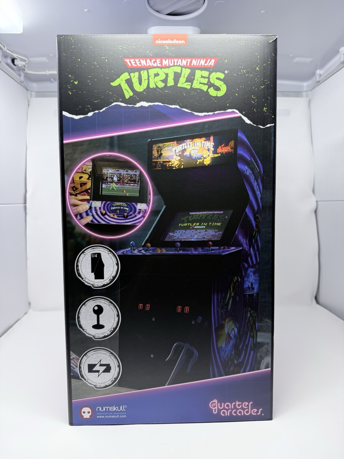 Numskull Teenage Mutant Ninja Turtles Quarter Arcades Mini Arcade - NEW Sealed