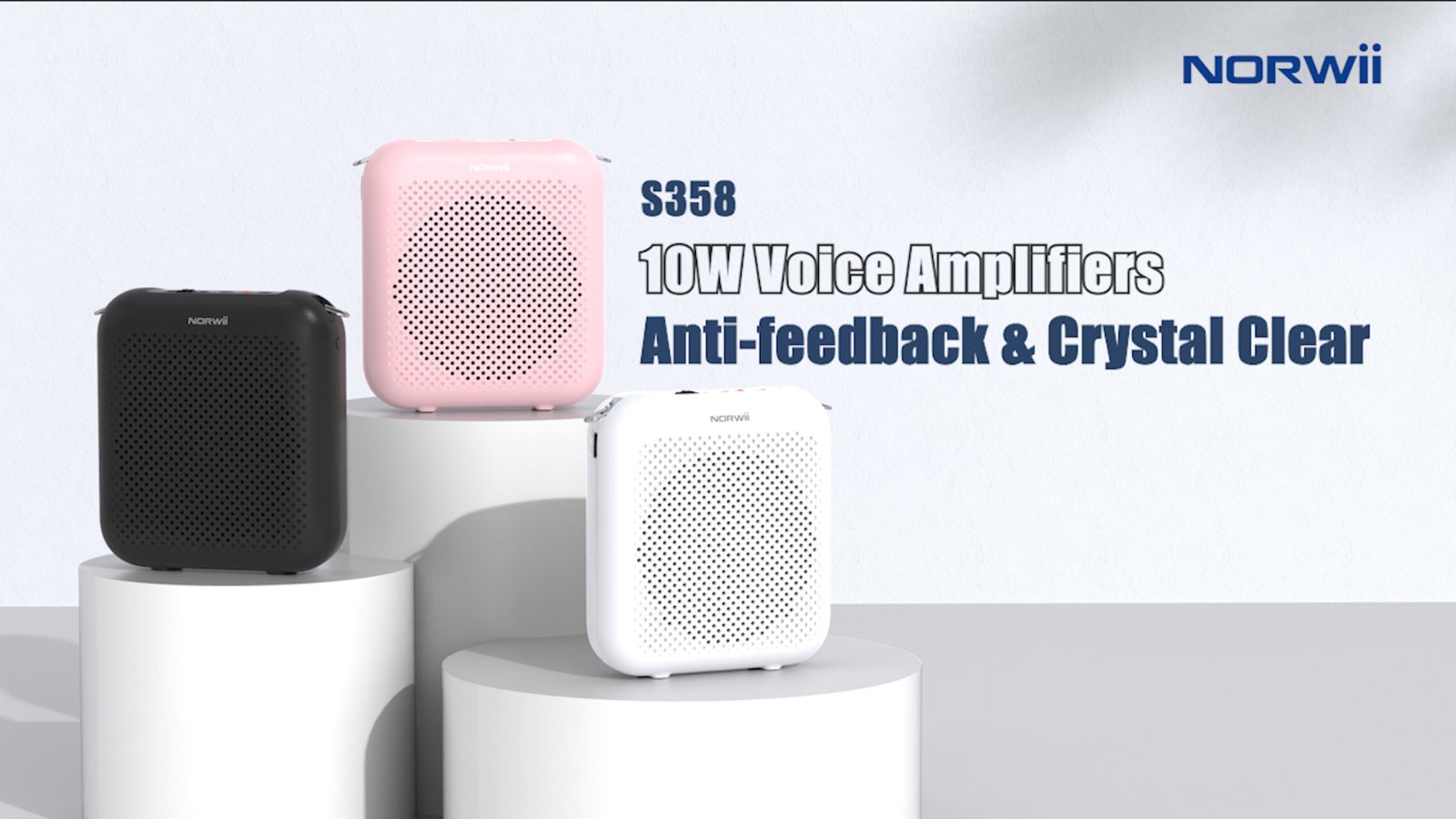 Portable Bluetooth Voice Amplifier, Mini Wired Microphone Headset for Teaching,