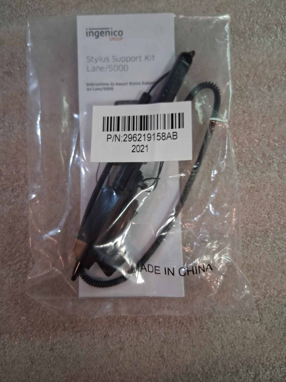 Ingenico Lane 5000 Stylus Support Pen Replacement 296219158AB