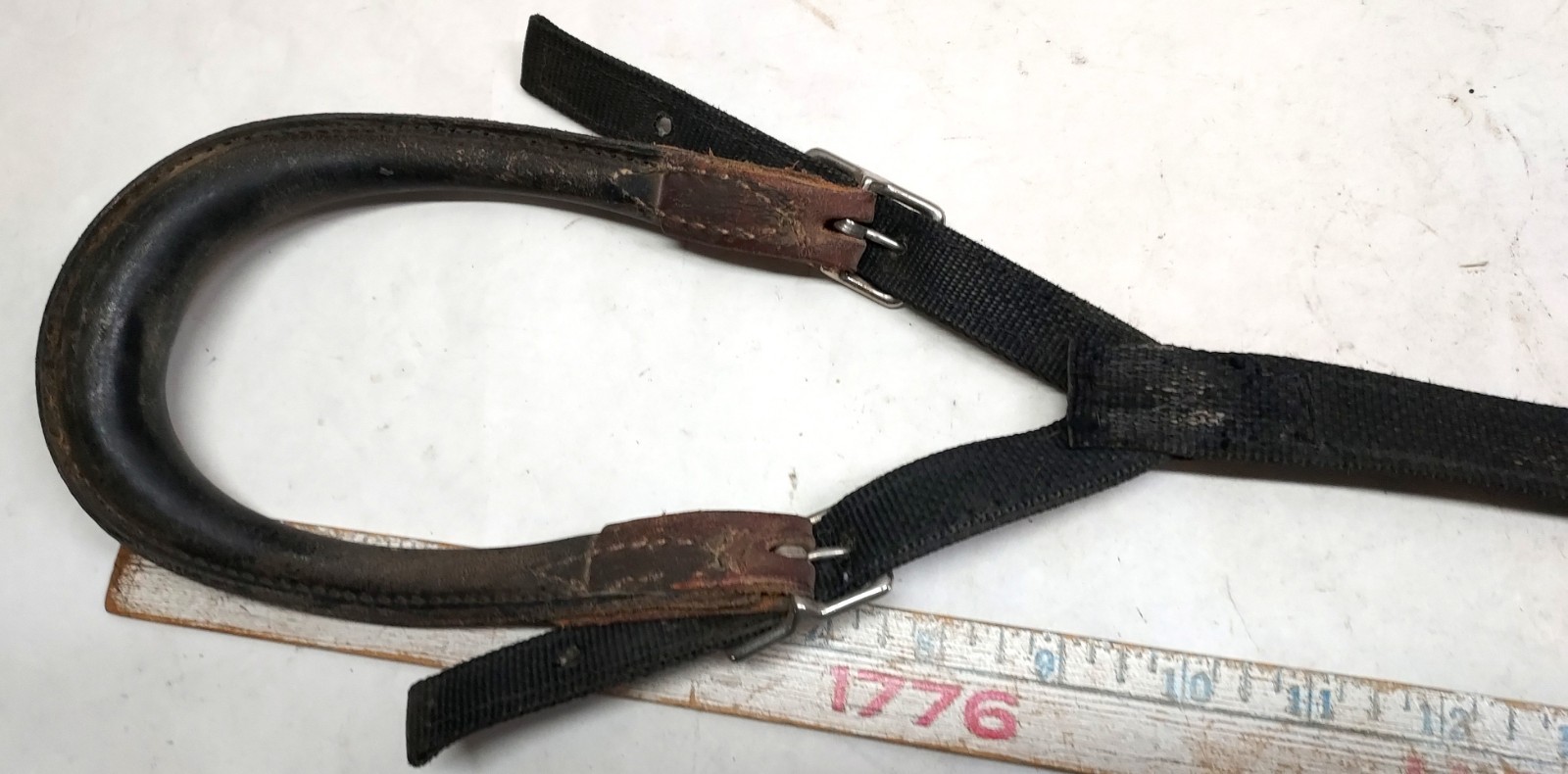 Adjustable Leather Crupper W/ Nylon Strap - 0702255