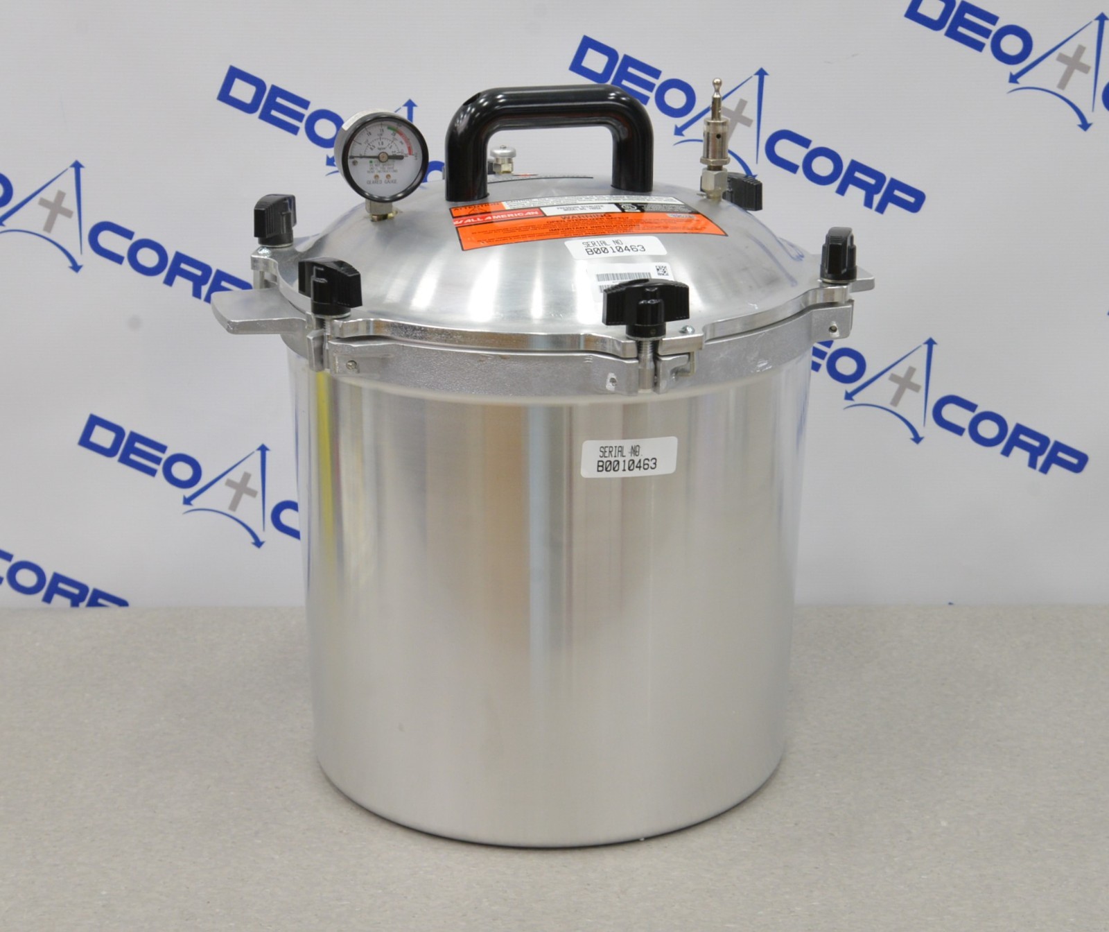 All American 1925X Non-Electric Pressure Sterilizer 25QT