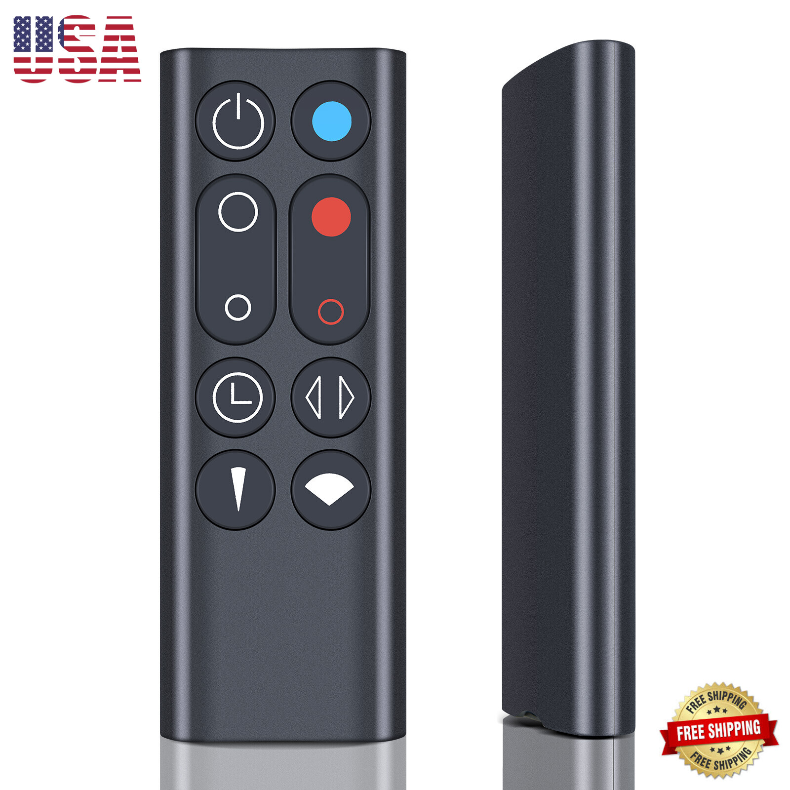 New Remote Control For Dyson AM09 Hot+Cool Jet Focus Fan Heater Black 966538-04