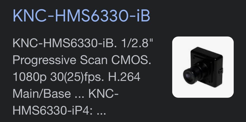 HMS6330-iB KT&C HD IP Square Camera Interchangeable Lenses Korea Professional