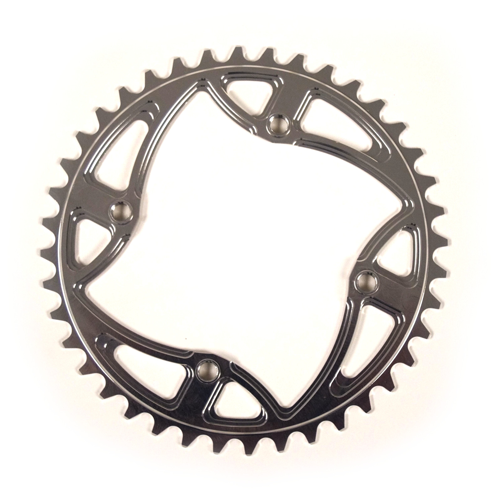 44BMX 4-bolt Threaded Chainrings